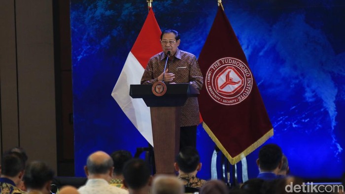 TYI Lecture Series yang mengusung tema ‘Green Growth: Sustainable Growth with Equality’diselenggarakan di Hotel Marriott, Yogyakarta, Senin (12/5/2025)