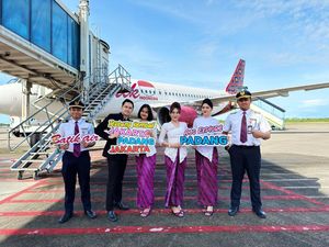 Batik Air Kembali Terbang dari Padang-Soekarno-Hatta