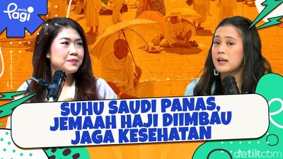 Suhu Saudi Panas, Jemaah Diimbau Jaga Kesehatan