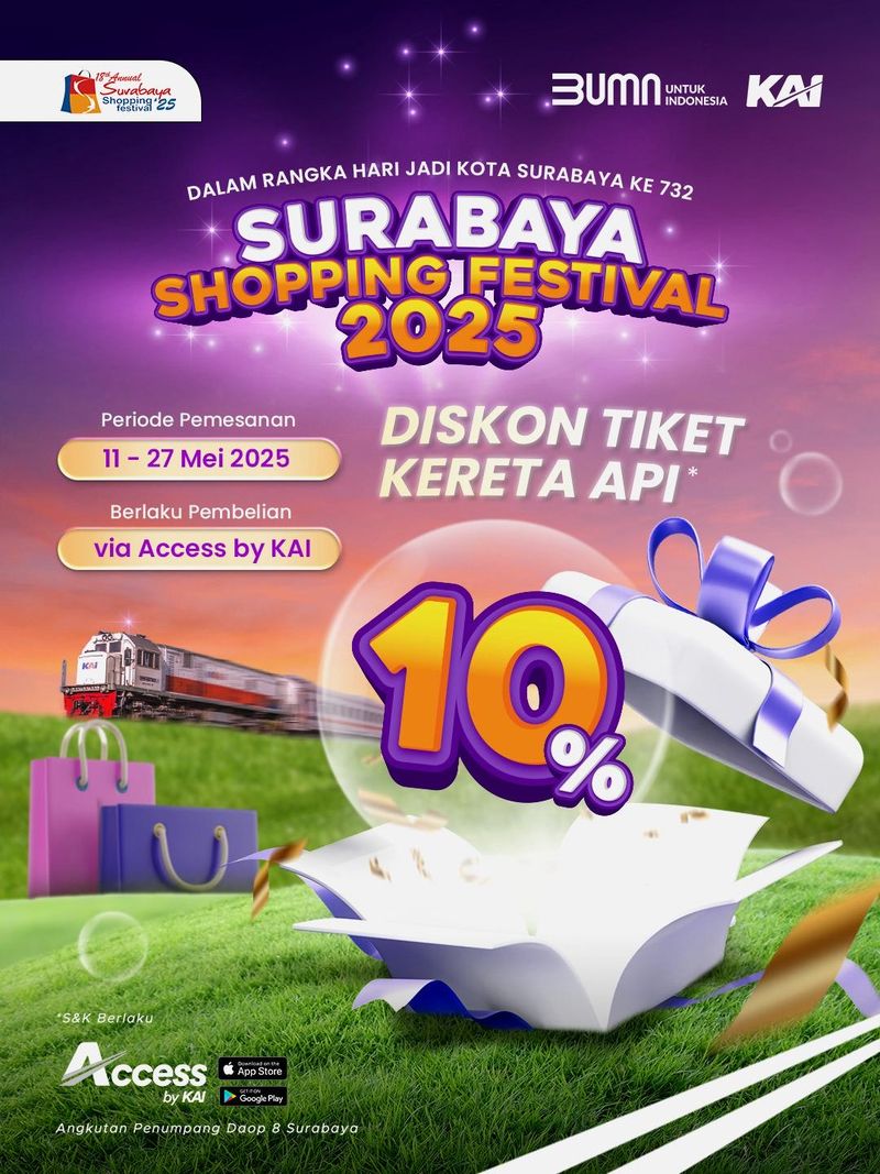 Diskon tiket KAI