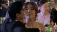Cinta Brian dan Gisel terciduk datang ke nikahan Luna Maya di Bali beberapa waktu lalu. Foto: TikTok