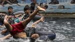 Habiskan Libur Panjang di Wisata Kolam Pemandian Alam Cirahab