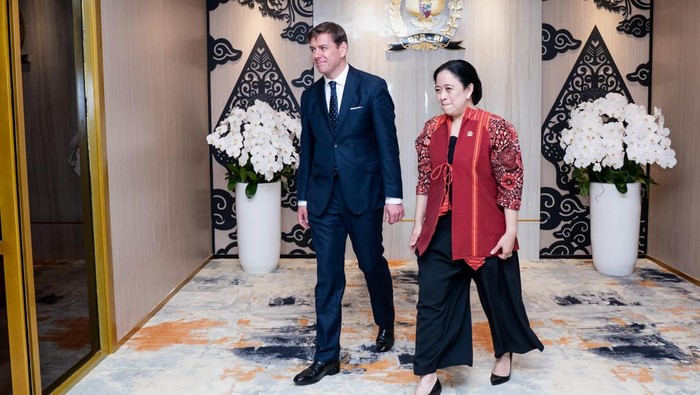 Ketua DPR RI Puan Maharani dan Wakil Ketua DPR Republik Ceko, Jan Skopecek.