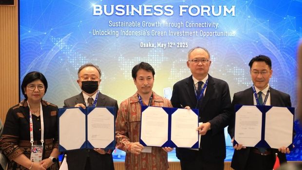 Paviliun Indonesia di World Expo 2025 Osaka kembali mewadahi forum bisnis untuk membuka peluang investasi antara pelaku usaha, pemangku kebijakan, dan mitra internasional dari Jepang. (Dok BI)