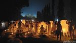 Ribuan Lampion Melayang Hiasi Langit Candi Borobudur
