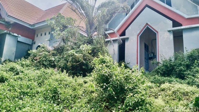 Penampakan Rujab Bupati Pinrang di Kecamatan Paleteang yang akan dijadikan Kampus Vokasi Unhas.