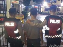 Hendak Serang Polisi Pakai Sajam, Gangster Babak Belur Dihajar Massa