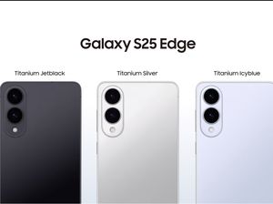 Samsung Rilis Ponsel Galaxy S25 Edge, Tebalnya Cuma 5,8 Milimeter