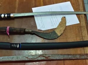 Remaja di Demak Ditangkap Usai Terciduk Kejar Orang Sambil Bawa Samurai