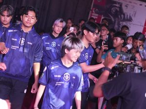 Skuad Timnas Mobile Legends Men Indonesia di SEA Games 2025