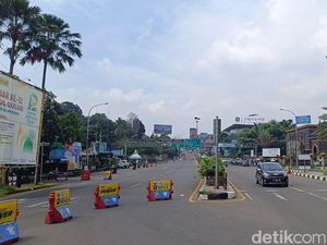 Video: Long Weekend, Lalin Arah Puncak Bogor Siang Ini Lancar
