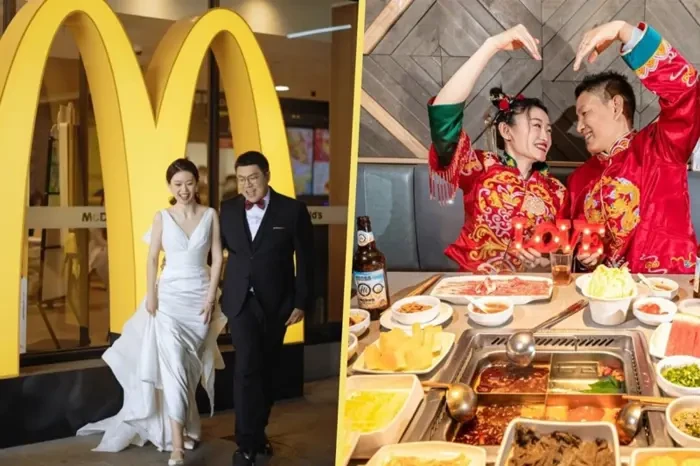 5 Tren Unik di China, Menikah di Resto Cepat Saji hingga Hewan Kerja di Kafe