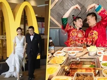 5 Tren Unik di China, Menikah di Resto Cepat Saji hingga Hewan Kerja di Kafe
