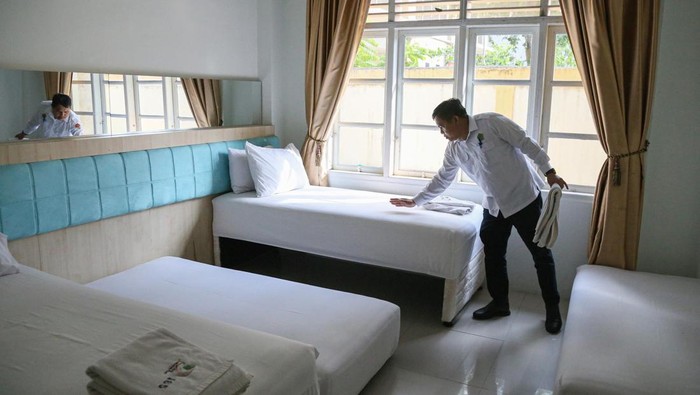 Asrama Haji Embarkasi Aceh menyiapkan 500 tempat tidur untuk menyambut calon jemaah haji. (Dok. Asrama Haji Embarkasi Aceh)