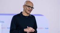 “Bagaimana Anda benar-benar mengubah insentif, masuk ke pasar?” kata Nadella. “Pada saat terjadi perubahan platform, Anda ingin memastikan bahwa Anda memanfaatkan bahkan kemenangan desain baru, dan Anda tidak terus melakukan hal-hal yang Anda lakukan pada generasi sebelumnya,” ujar Satya.  Getty Images/Stephen Brashear
