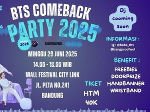 Rayakan Momen Comeback Party Spesial BTS Bareng Army Bandung!