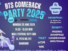 Rayakan Momen Comeback Party Spesial BTS Bareng Army Bandung! Rayakan Momen Comeback Party Spesial BTS Bareng Army Bandung!