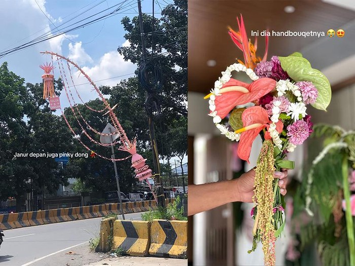 Dekorasi Wedding Pink Vendor dekorasi pernikahan ini mengunggah ide janur pernikahan warna pink yang estetis, bisa menjadi inspirasi. Postingan tersebut langsung viral di media sosial.