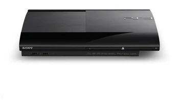 PS 3 Super Slim merupakan revisi terakhir untuk PS3. Dirilis 25 September 2012 hanya setahun sebelum PS4 memasuki pasar. Konsol ini dilengkapi dengan drive Blu-ray top load, efisiensi daya yang lebih baik, dan desain yang lebih tamping. Foto: (IGN SEA).