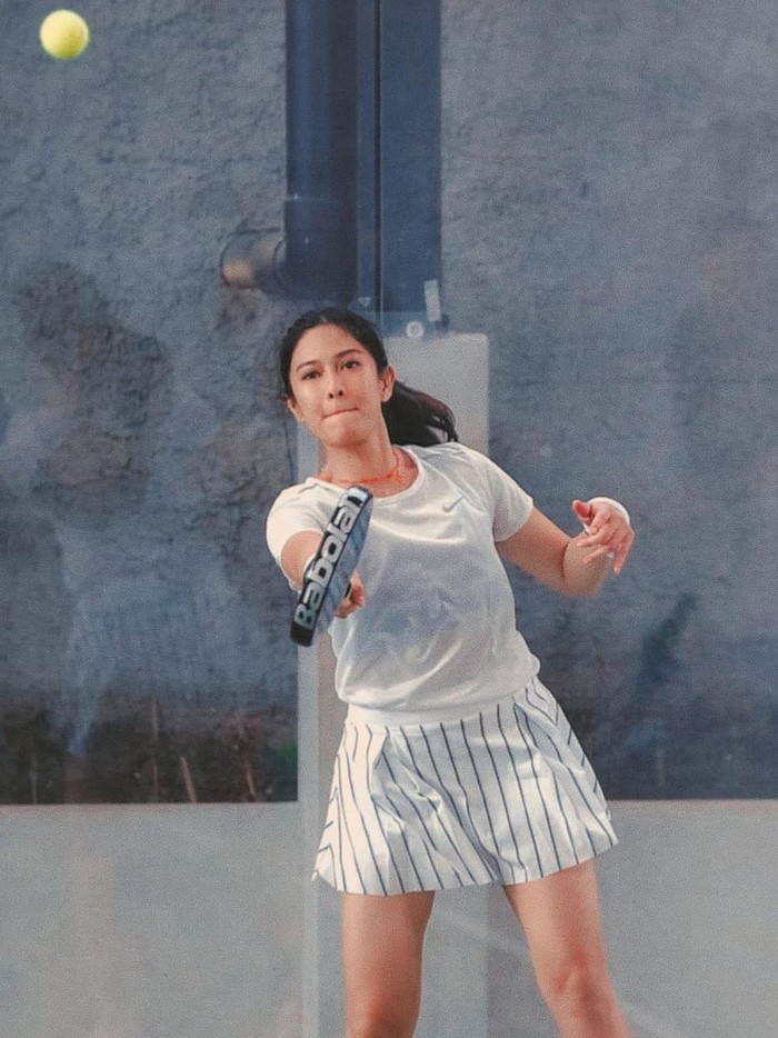 Dian Sastrowardoyo main padel.