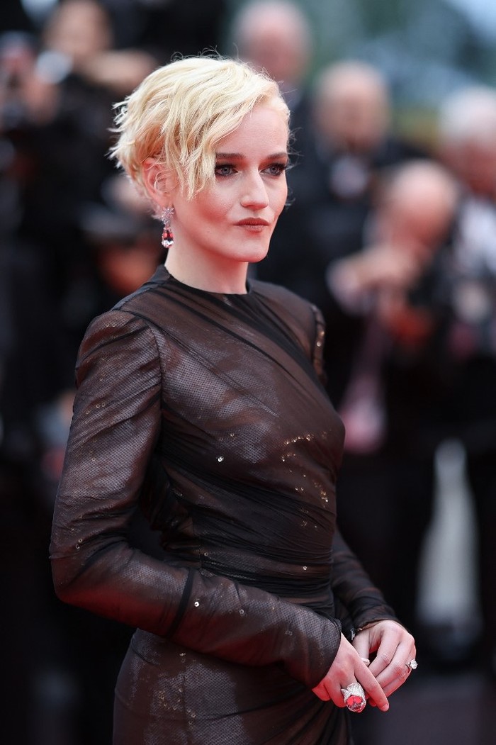 US actress Julia Garner arrives for the Opening Ceremony and the screening of the film 