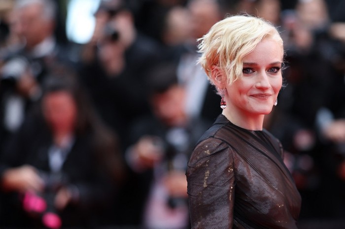 US actress Julia Garner arrives for the Opening Ceremony and the screening of the film 