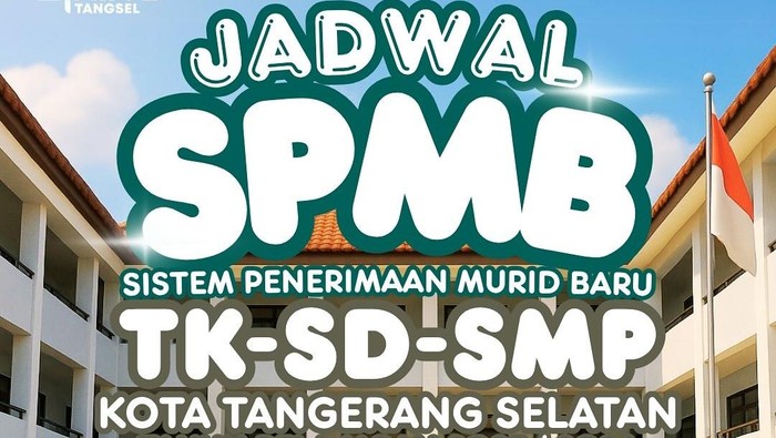 Jadul SPMB TK-SD-SMP Kota Tangerang Selatan 2025