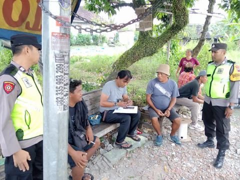 Jajaran Polda Jateng saat melakukan Operasi Aman Candi 2025.