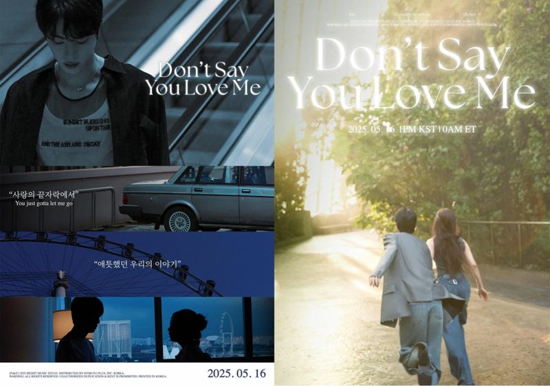 Jin BTS dan Shin Se Kyung di video klip Don't Say You Love Me