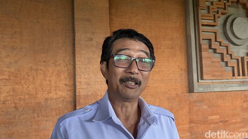 Kadisdikpora Bali I Ketut Ngurah Jayawibawa di kantor DPRD Bali, Rabu (14/5/2025).