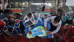 Keliling Solo Naik Becak, Kini Bisa Bayar Pakai QRIS