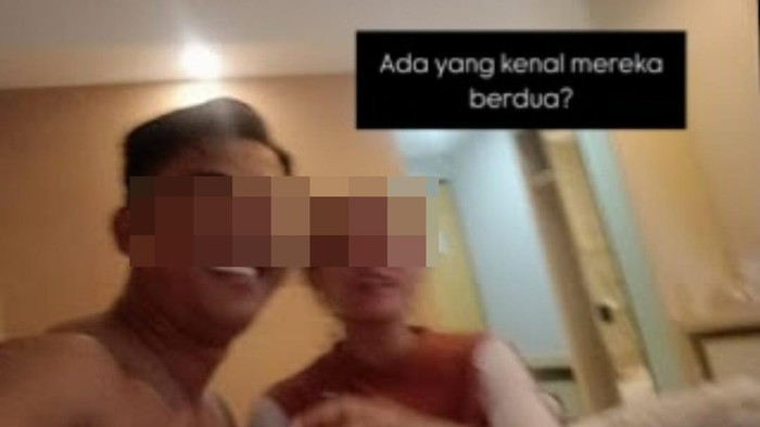 Kiriman foto salah satu akun di Instagram yang diduga menunjukkan terjadinya skandal seorang Kepala Desa di Lamongan.