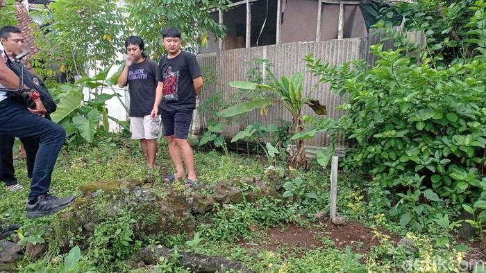 Kuburan misterius yang sempat menghebohkan warga Tamansari Tasikmalaya.