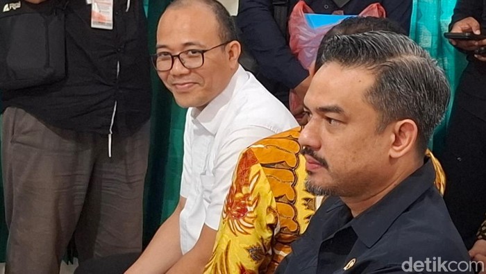 Menteri UMKM Maman Abdurrahman dalam sidang kasus UMKM di Banjarbaru.