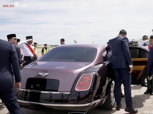 Prabowo Tiba di Brunei Darussalam, Turun Pesawat Langsung Naik Bentley
