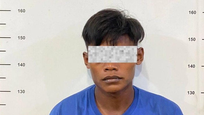 Pelaku pamer kelamin di jalanan di Nongsa, Batam, Kepri. (Dok Polsek Nongsa)