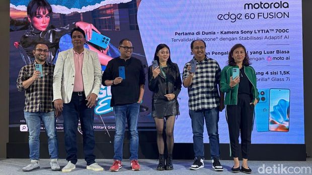 Peluncuran Motorola Edge 60 Fusion