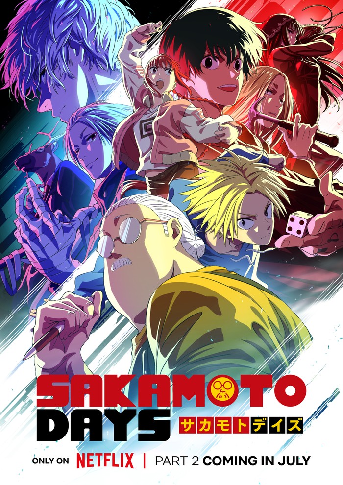 Poster Anime Sakamoto Days Season 2 Poster Anime Sakamoto Days Season 2