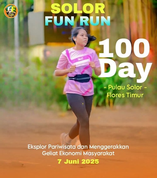 Solor Fun Run. (Istimewa)