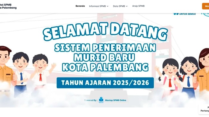 SPMB SD SMP di Palembang