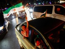 Warga Suriah Turun ke Jalan Rayakan Pencabutan Sanksi AS