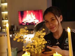 7 Foto Aaliyah Massaid Dapat Kejutan Dinner Romantis, Rumah Jadi Bak Restoran