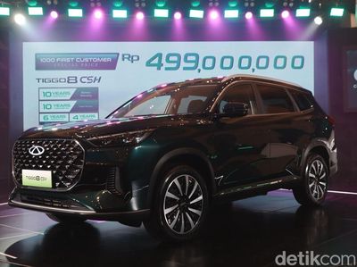 Tampang Chery Tiggo 8 CSH, Mobil PHEV Termurah di Indonesia