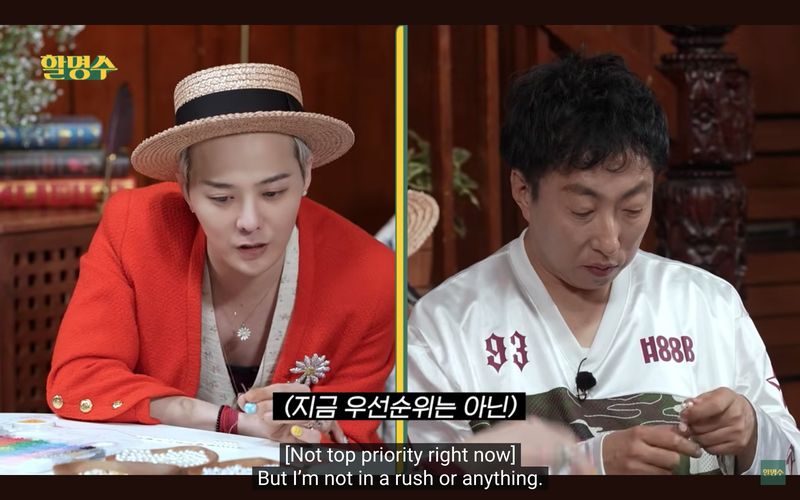 G-Dragon BIGBANG mengungkapkan rencana pernikahannya