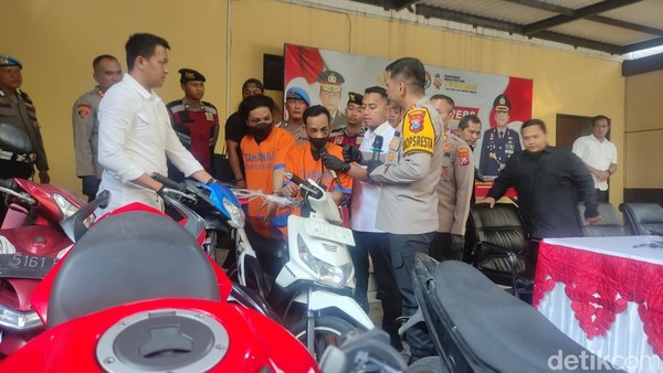 Komplotan Curanmor Gasak Motor di 13 TKP Sidoarjo Ditangkap