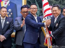 Momen Pelantikan Pengurus Pordasi DKI di Balai Kota