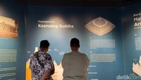 Museum KAmpung Seni Borobudur menampilkan informasi terkait sejarah Candi Borobudur, ragam stupa dan ada fasilitas VR.