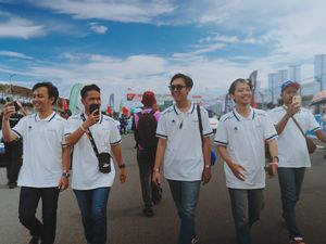 Momen Seru detikers Nobar GT World Challenge Asia di Mandalika