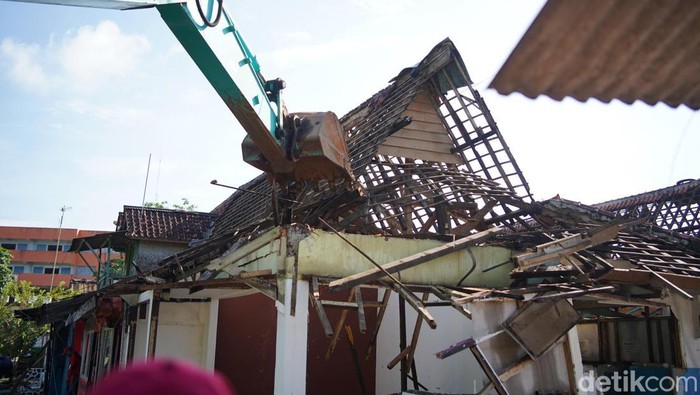 Perataan Pasar Wisata Pangandaran