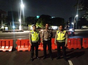 Cegah Balap Liar, Polisi Tutup Lalu Lintas Kawasan Monas Malam Ini